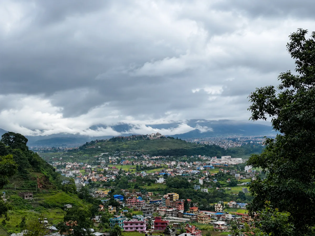 Monsoon Over Chobhar